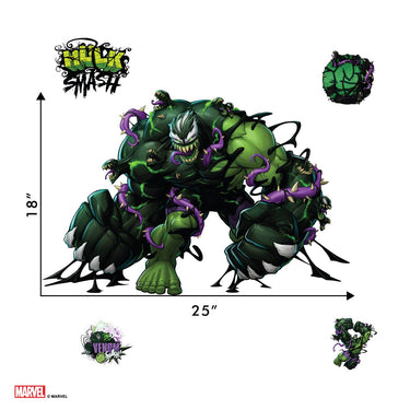 Venomized Hulk Interactive Wall Decal